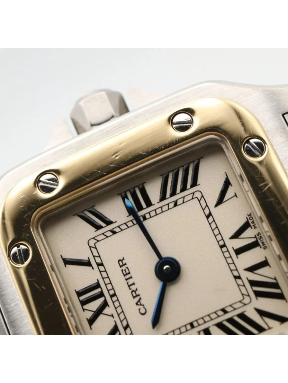 Cartier Watch Santos Galbee SM Silver Stainless Steel